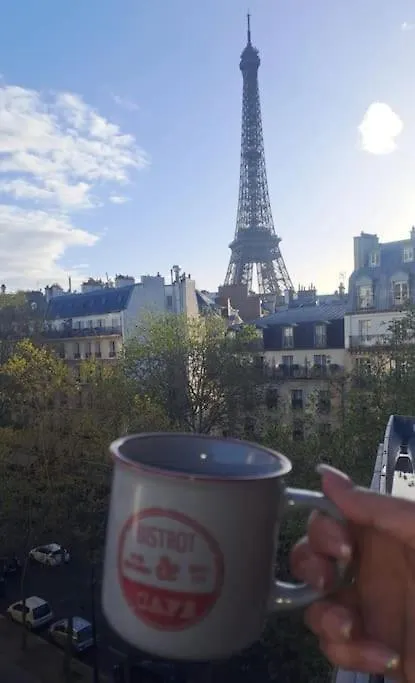 Center Paris Eiffel Tower View Daire